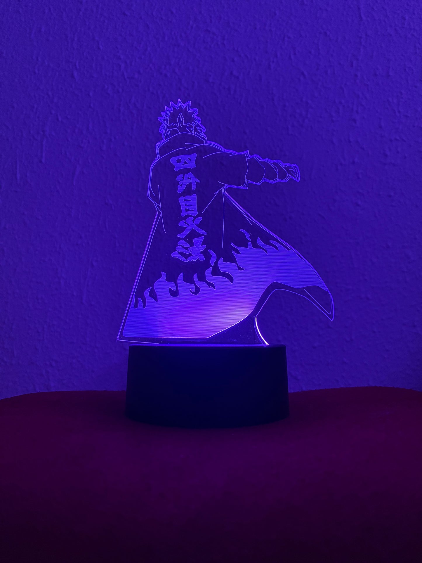 Lámpara LED 3D Minato Namikaze
