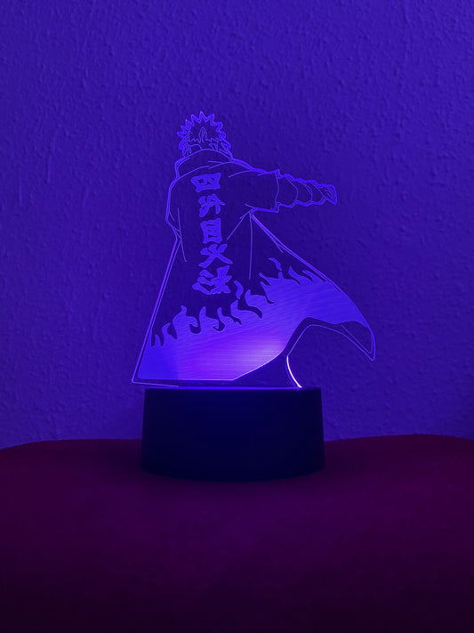 Lámpara LED 3D Minato Namikaze